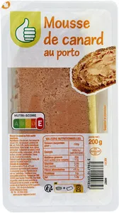 Mousse de canard au porto