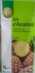 Jus d'Ananas à base de jus d'Ananas concentré