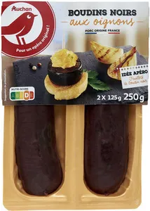 Boudins noirs aux oignons