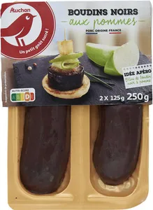 Boudins noirs aux pommes