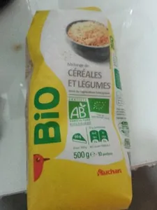 Mélange de céréales et légume