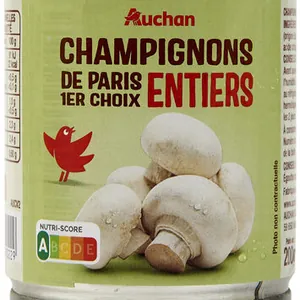 Champignons de Paris entiers 1er choix