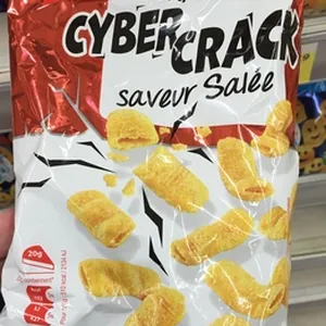 Snacks Cyber Crack saveur salée