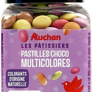 Les Aides Pâtissières – Pastilles choco multicolores