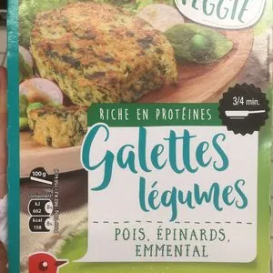 Galettes légumes