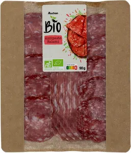 Auchan Bio antipasto salami