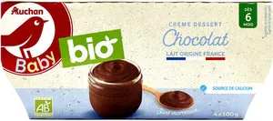 Crème dessert chocolat -dès 6 mois