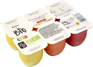 FROM FRAIS FRUITS BIOabricot, banane, fraise