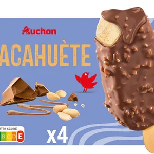 Bâtonnets glacés cacahuète