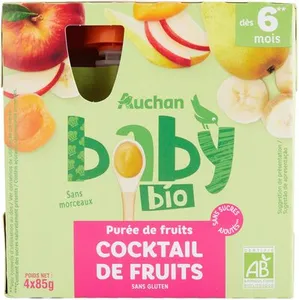 Purée de fruits - Cocktail de fruits.