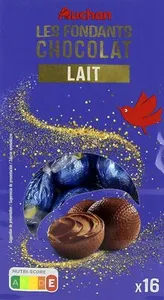 Auchan les fondants lait