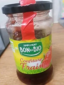 Confiture fraise simplement bon et bio