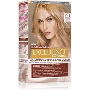L’Oréal Paris Excellence Universal Nudes Permanent hårfärgningsmedel Skugga 9U 1 st.