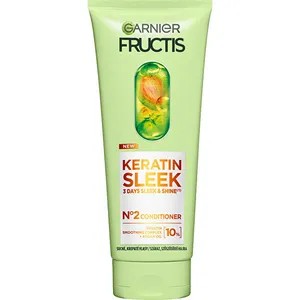 Garnier Balsamo Per Capelli Secchi E Crespi Fructis Keratin Sleek (Balsamo) 200 Ml