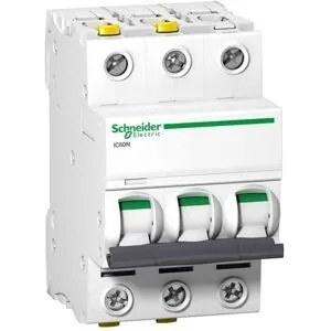 Schneider Electric Minibrytare, Ic60h, 3 polig, C16a