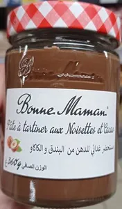 Pâte à tartiner aux noisettes et au cacao