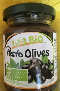 Pesto olives