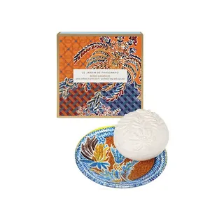 Fragonard Rose Lavender Tvål- och tvålhållare