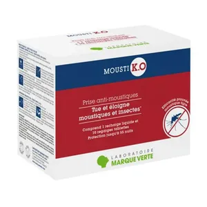 Mousti KO Elektrisk myggspridare 45 nätter Mousti KO