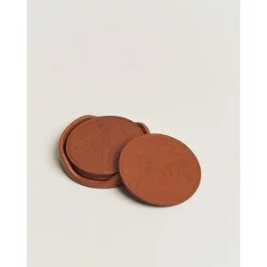 Ralph Lauren Home Garrett Leather Coaster Set