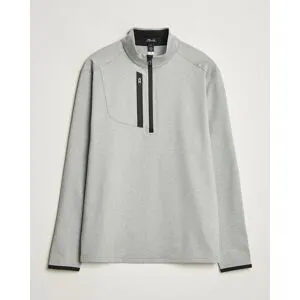 RLX Ralph Lauren Luxury Jersey Half Zip Andover Heather