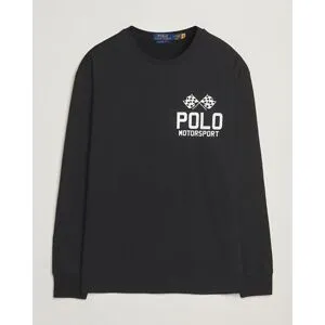 Polo Ralph Lauren RL Motorsport Long Sleeve Tee Polo Black