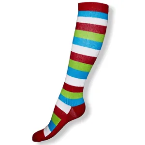Stödstrumpor Randiga