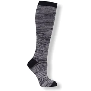 Stödstrumpor Melerad Grå