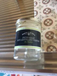 Petit salé aux lentilles verres du Verry