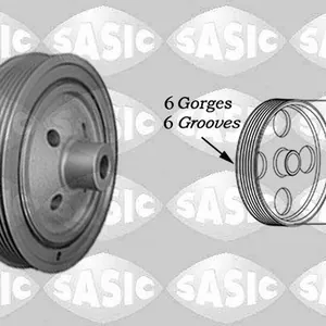 Remskiva, vevaxel SASIC 2156055