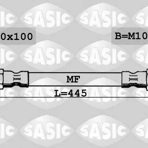 Bromsslang SASIC 6606110