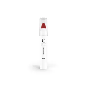 Couleur caramel Twist and Lipstick 407 Glossy Red 1un