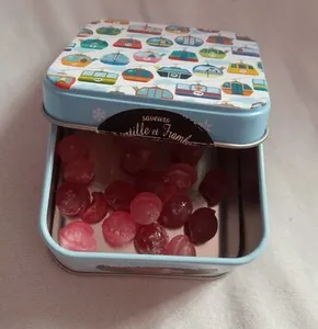 Bonbon saveurs framboise et myrtille