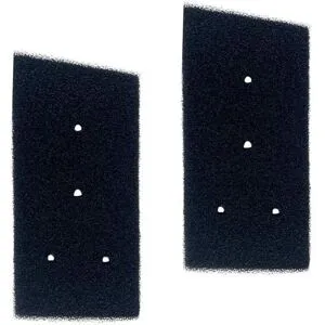 Filter - Whirlpool - 481010716911 - Pack of 2 - Compatible with Tumble Dryer - Black
