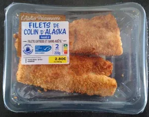 Filets de colin d'Alaska