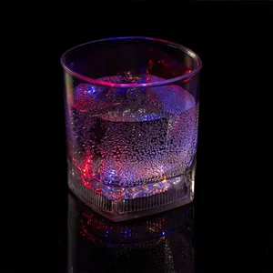 Festligt Glas med LED lampor