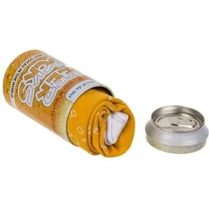 Eurowebbiz Chaussettes dans une canette avec motif bière homme et femme