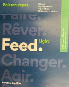 Boisson-repas LIGHT petit pois menthe