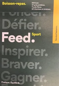 Boisson-repas SPORT banane