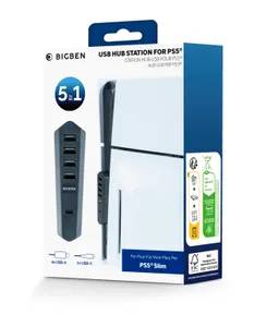 Nacon USB Hub Black PS5 Slim