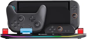 Nacon - Charging Station XL til Nintendo Switch II - Oplad 4 Joy-Con