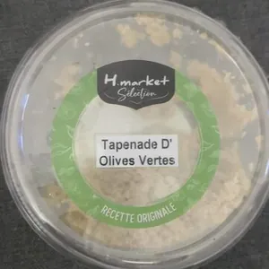 Tapenade d'olives vertes