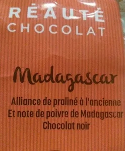 Madagascar 'Réauté chocolat'