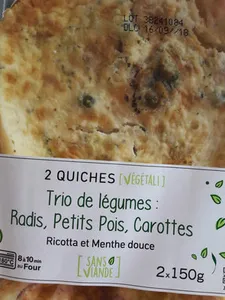 Quiche végétale