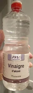 Vinaigre d'alcool