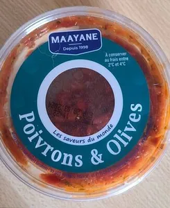 Poivrons et olives