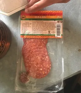 Le chorizo de dinde et boeuf halal