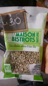 Graines de Tournesol Décortiquées Bio