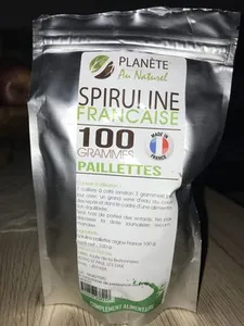 Spiruline Paillettes Française - 100GR