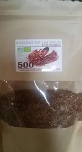 Graines de lin brun bio